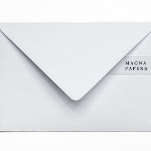 Enveloppes premium blanc colombe C5 (152 x 216 mm) Enveloppes A5 pour faire-part de mariage, 135 g/m² épais, faire-part de fiançailles, réservez vos dates, fête