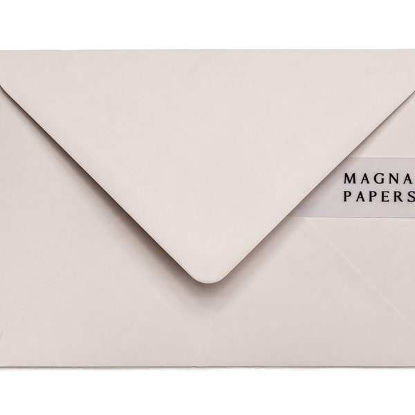 Premium Almond Envelopes 5x7 (133x184mm) US A7 | Heavyweight Envelopes | Wedding Invitation Envelopes, Engagement & Save The Date Invites