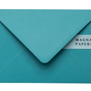 Premium Petrol Umschläge 133 x 184 mm US A7 135gsm Euro Umschläge | Sea Blue Hochzeitseinladungen, Verlobung, Party, Save the Date lädt ein