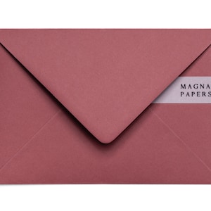 Sobres premium de color rosa intenso C5 (155 x 220 mm) Sobres de invitación de boda A5, invitaciones de compromiso rosas, Save The Date, cartas, negocios