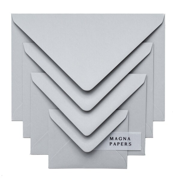 Grey Envelopes Etsy
