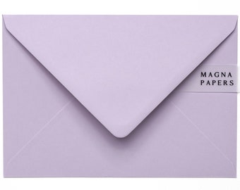 Premium Lilac Envelopes C5 (152x216mm) A5 | 135gsm Lavender envelopes, Wedding Invitation, Party, Engagement, Save The Date, purple invites