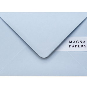 Premium Taubenblau Umschläge C6 (114 x 162 mm) A6 Kleine Hochzeitseinladung Umschläge, Save The Date, Antwortkarten, Antwortkarten, Verlobung lädt ein