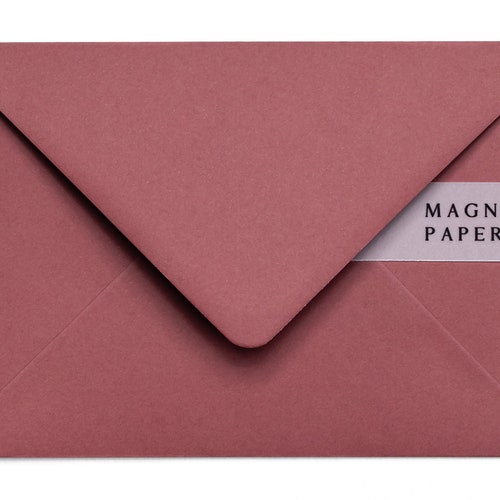 Blush Pink Envelopes 5x7 133x184mm US A7 Wedding Invitation Etsy UK