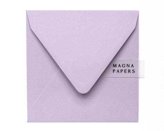 50 Sobres Color Lila/púrpura ELCO - Tamaño 229x114 Mm (C6/5), Cierre Autoadhesivo, Papel 100 G/m²