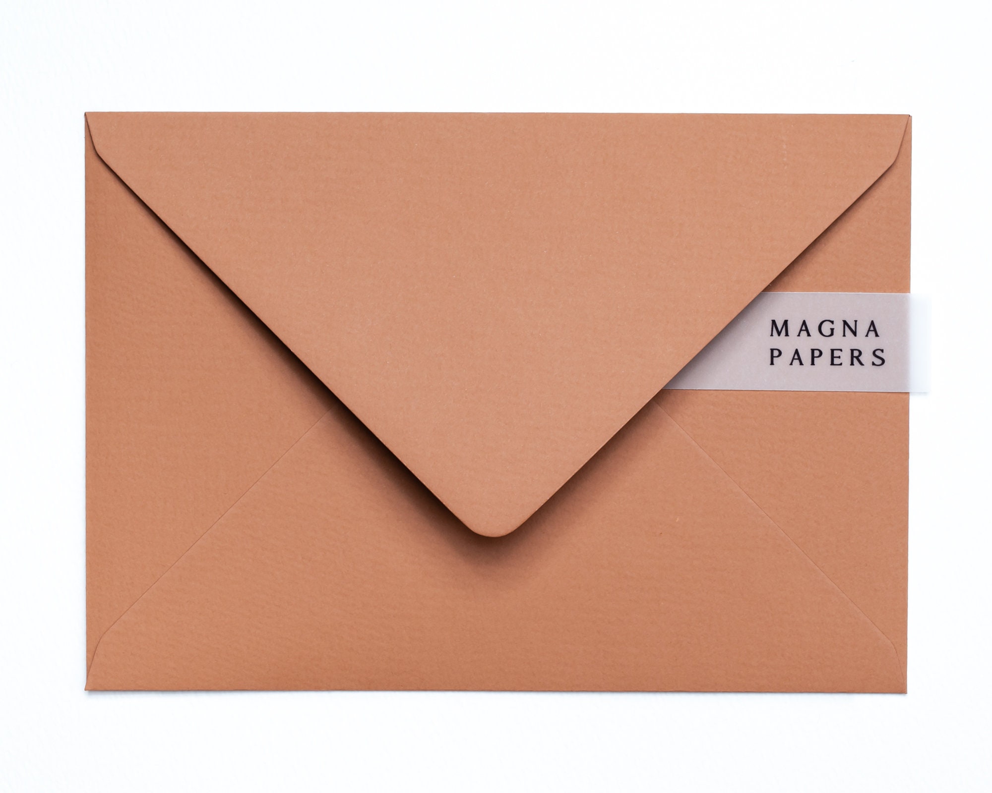 Premium Terracotta Envelopes 5x7 133x184mm US A7 Euro Wedding