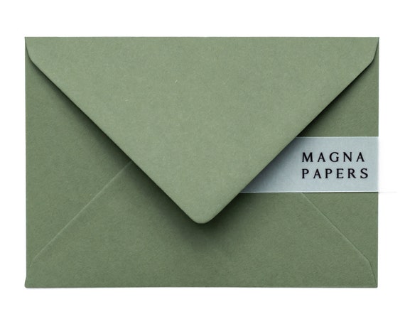 Enveloppes Papier Coloré A6/ C6 Argent
