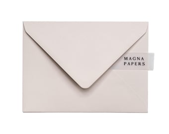 Almond 5x7 Envelopes: Heavyweight A7 Invitation Envelopes