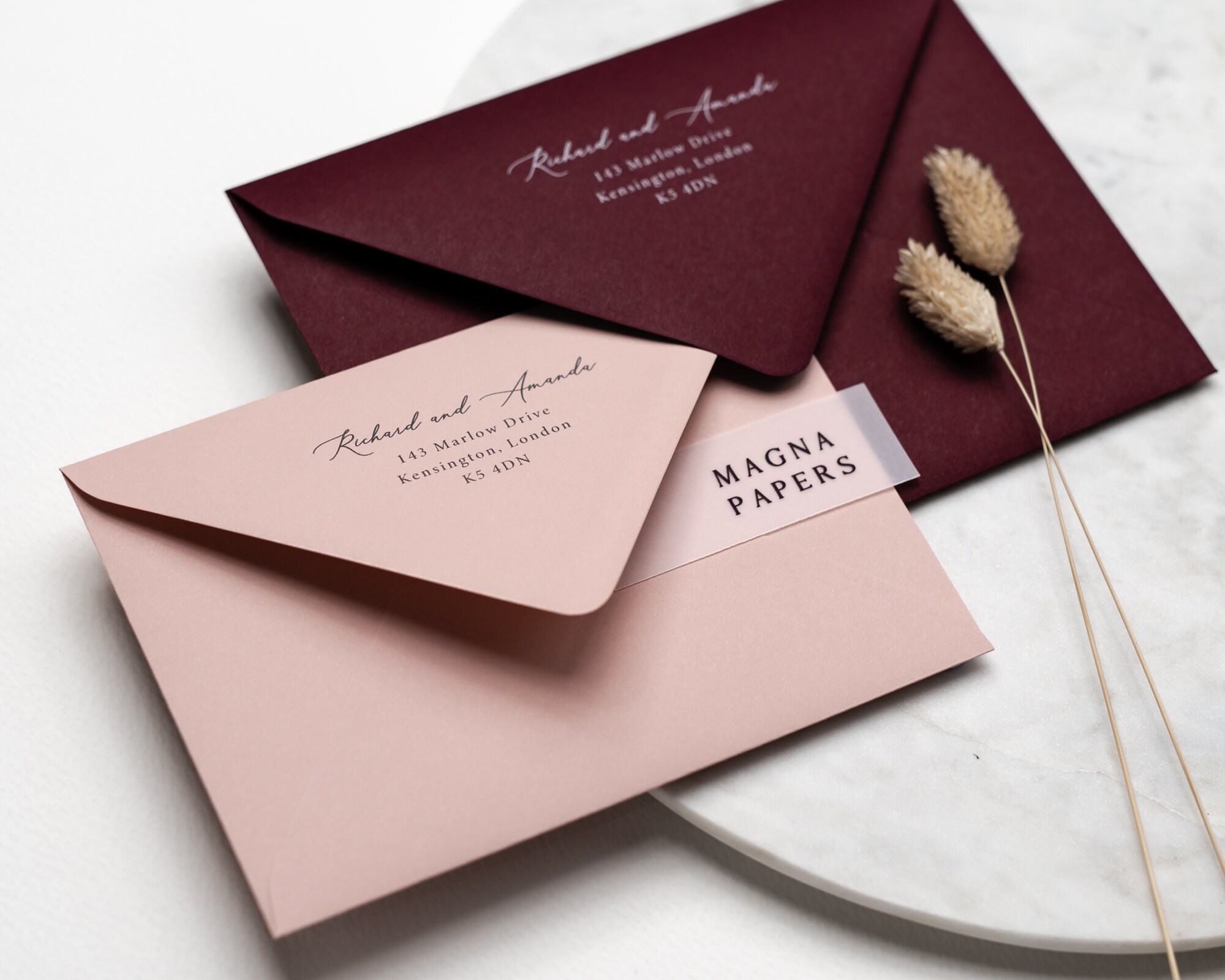 Blush Pink Envelopes 5x7 133x184mm US A7 Wedding Invitation Etsy UK