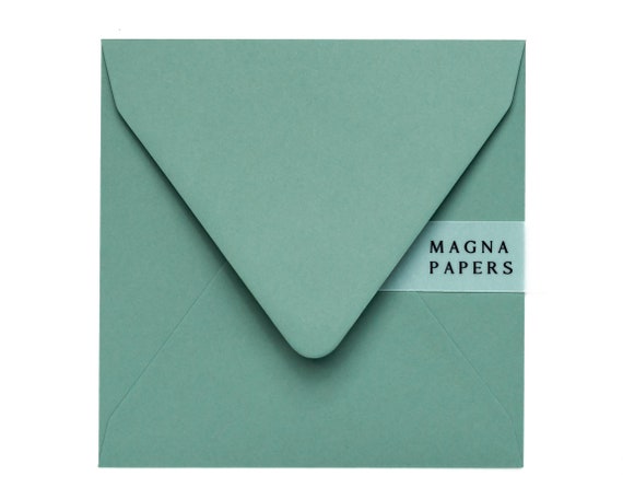 Lot De 25 Enveloppes DIN C6 Vert Clair - 11,4 X 16,2 Cm, 120 G/m², Sans Fenêtre, Colle Humide