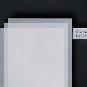 Vellum, translucent paper, tracing paper, sleeve, liner