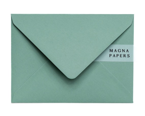 Pale Green 5x7 Cardstock For Invitations 