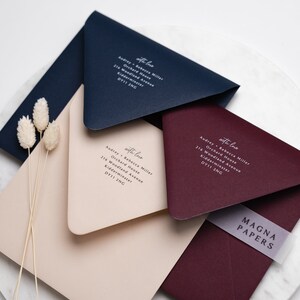 Burgundy C5 Envelopes 135gsm | Premium Textured Envelopes for Wedding Invitations, Greeting Cards & Stationery (Custom size 155 x 220mm) image 10