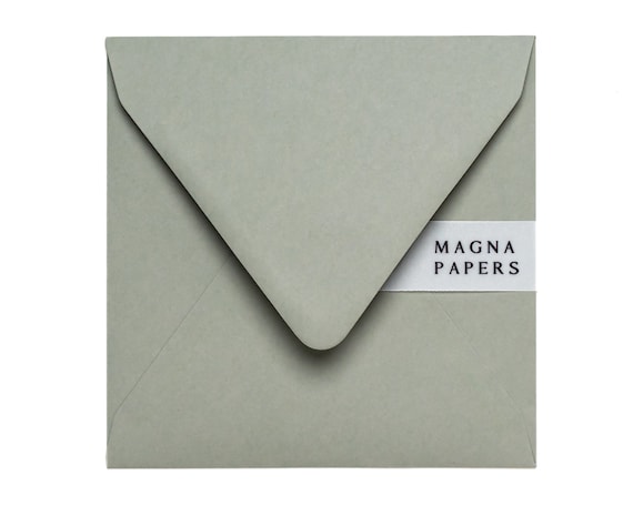 100 Pack C5 Envelopes In Olive Green - A5 Size, 120gsm, For Invitations & RSVP Cards 1 thumbnail image