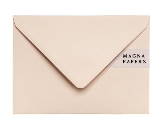Premium Buttermilk Envelopes 5x7 133x184mm US A7 Wedding
