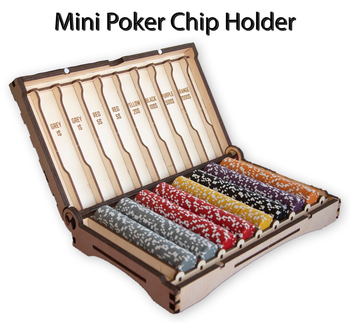 Mini Poker Chip Storage for Boardgames Etsy
