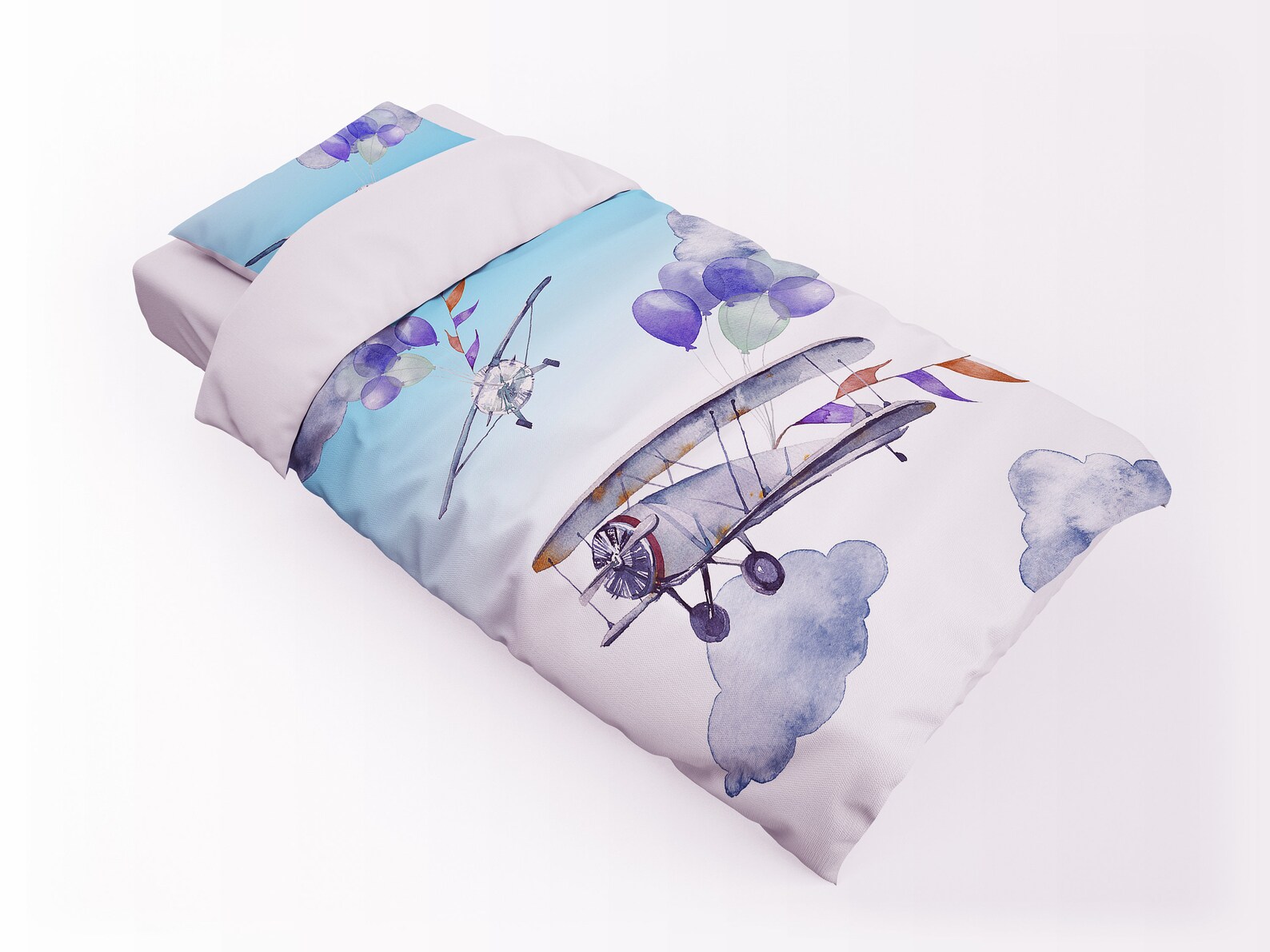 Toddler Bedding Set Toddler Bedding Boy Airplane Plane Etsy
