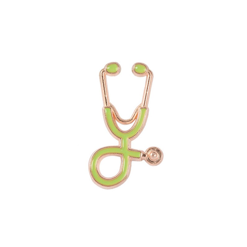 Stethoscope Enamel Pin Doctor Enamel Pin Nurse Enamel Pin Etsy