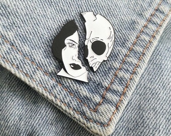 Skeleton Skull Series Enamel-Liked Lapel Pins Badges for Unisex Women Girls Clothes Bags Decor dailymall 6Pcs Novelty Halloween Brooch Pin Set Skeleton Skull Series Enamel-Liked Lapel Pins Badges for Unisex Women Girls Clothes Bags Decor dailymall 6Pcs Novelty Halloween Brooch Pin Set