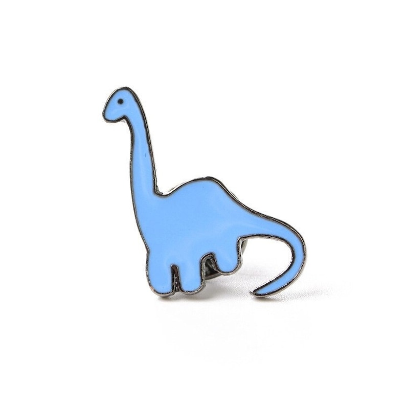Dinosaur Enamel Pin Dinosaur Lapel Pin Dinosaur Pin Badge Etsy