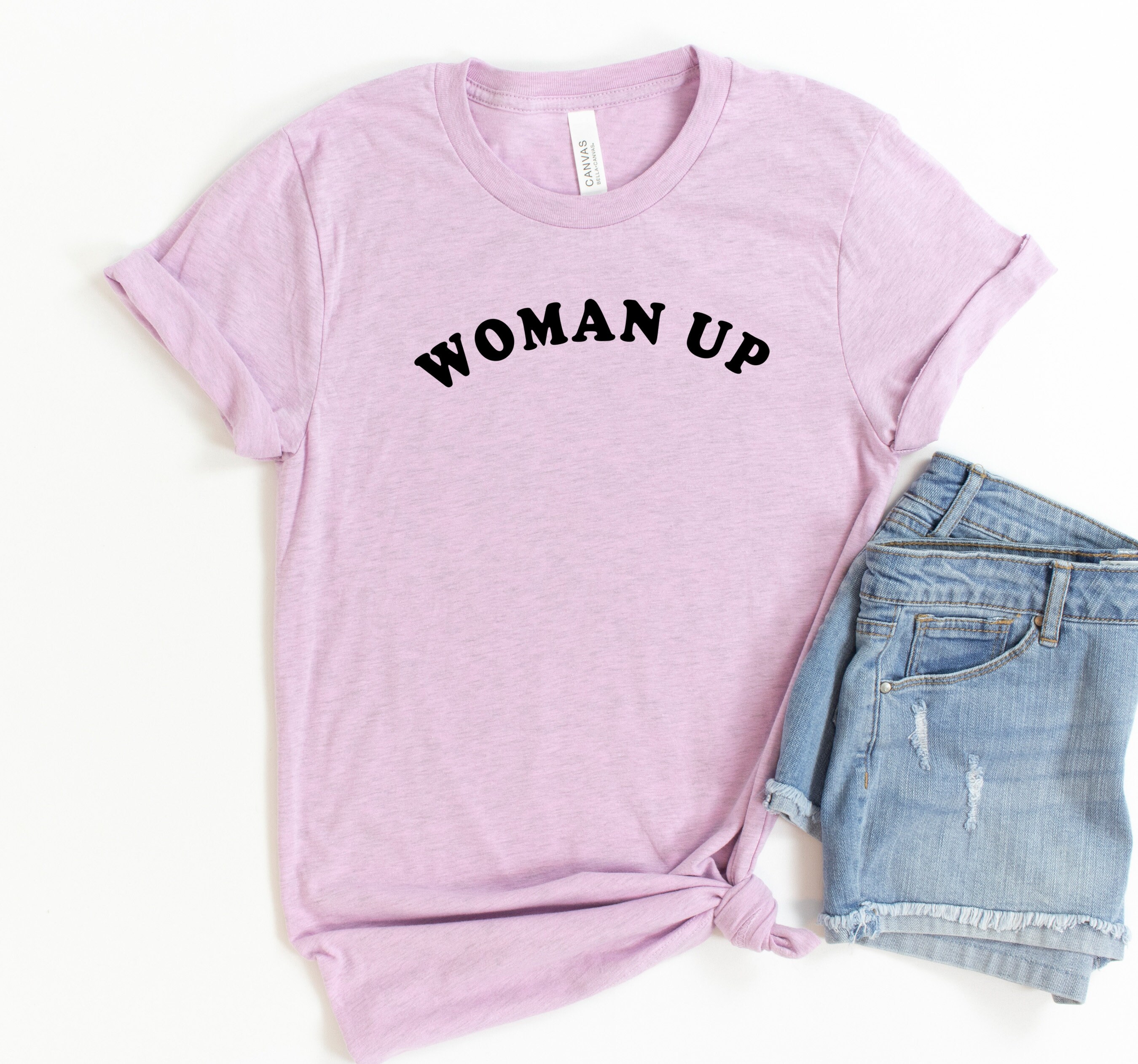 Discover Woman Up Graphic Shirt, Feminist T-shirt, Slogan Shirt, Women's Right Shirt, 11627