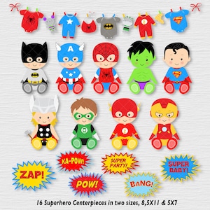 Superhero baby shower ideas clearance