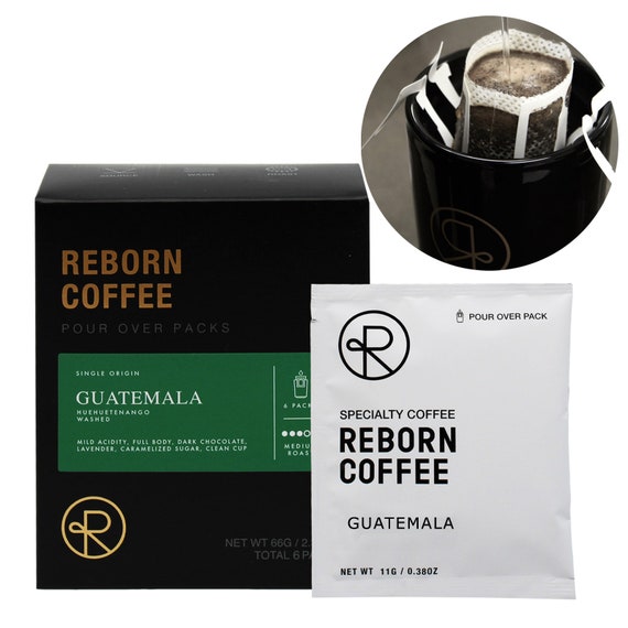 Pour Over Drip Bag Coffee Premium Roasted Specialty Etsy