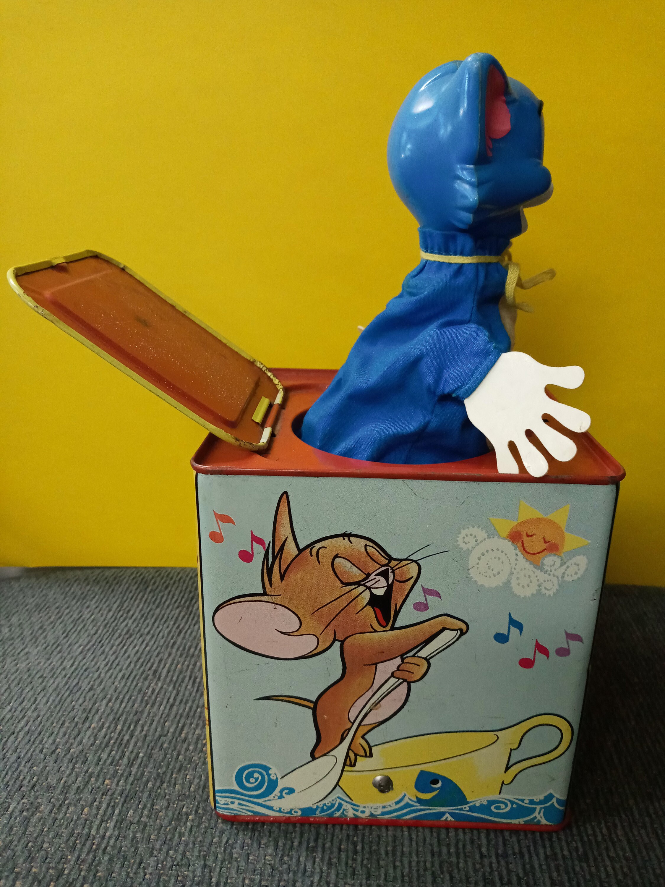 Vintage Tom and Jerry Jackinabox 1965 Mattel Etsy UK