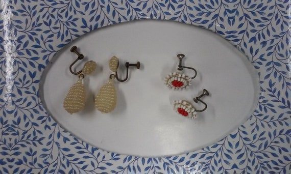 Etsy screw back earrings deals