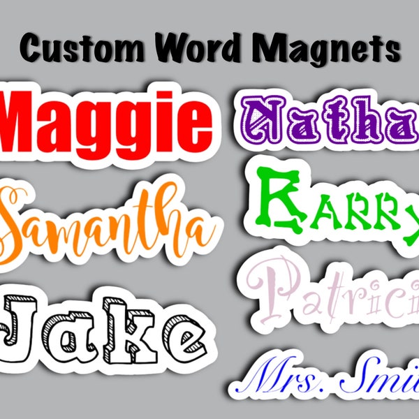 Kids Fridge Magnets - Etsy