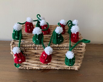 Recycled Christmas Diy Christmas Cap GUOOL 6xChristmas Santa Hat