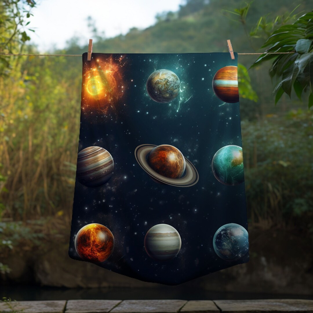 Geomagnetic Storm Galaxy Space Print Premium Home Slippers main image 1