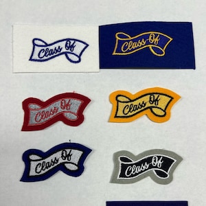 Varsity Letterman &quot;Class Of&quot; for Number