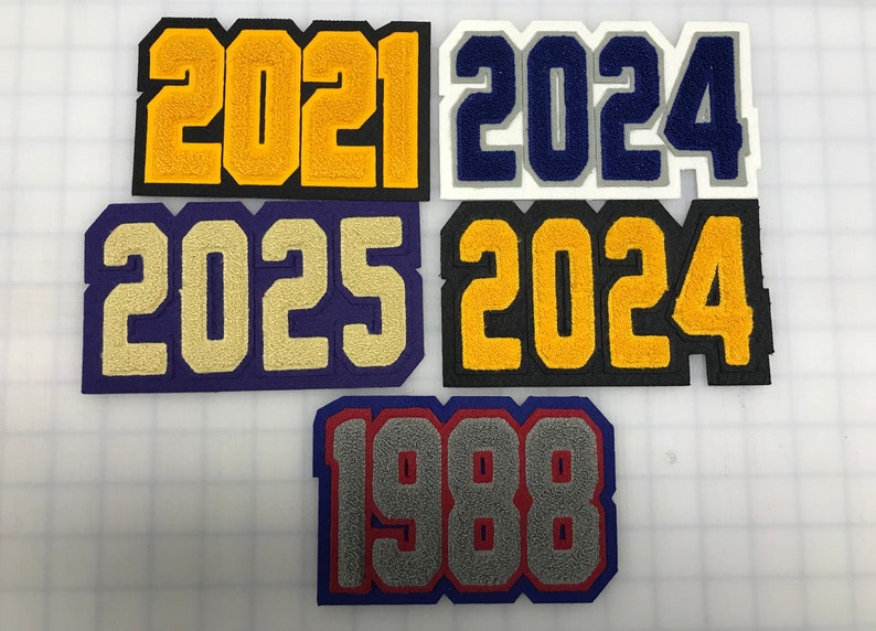 OUTLET SALE 3 Variety 2021, 2024, 2025, 1988 class Of Varsity Letterman
