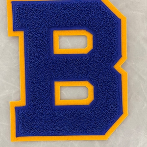 5&quot; Chenille Varsity Letterman Letters