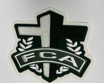 FCA Cross Chenille and Embroidery