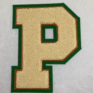 4&quot; Chenille Varsity Letterman Letters