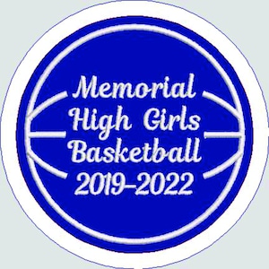 Basketball 1 Chenille Patch