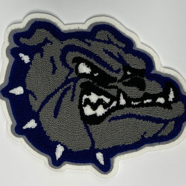 Bulldog Mascot Chenille Large