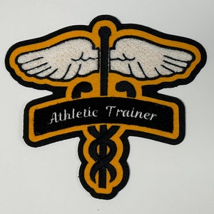 Athletic Trainer  Chenille and Embroidery
