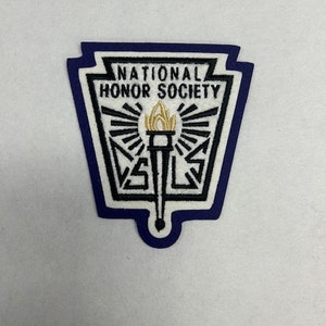 OUTLET SALE 4.5 Natl. Honor Society Varsity Letterman Patches Etsy