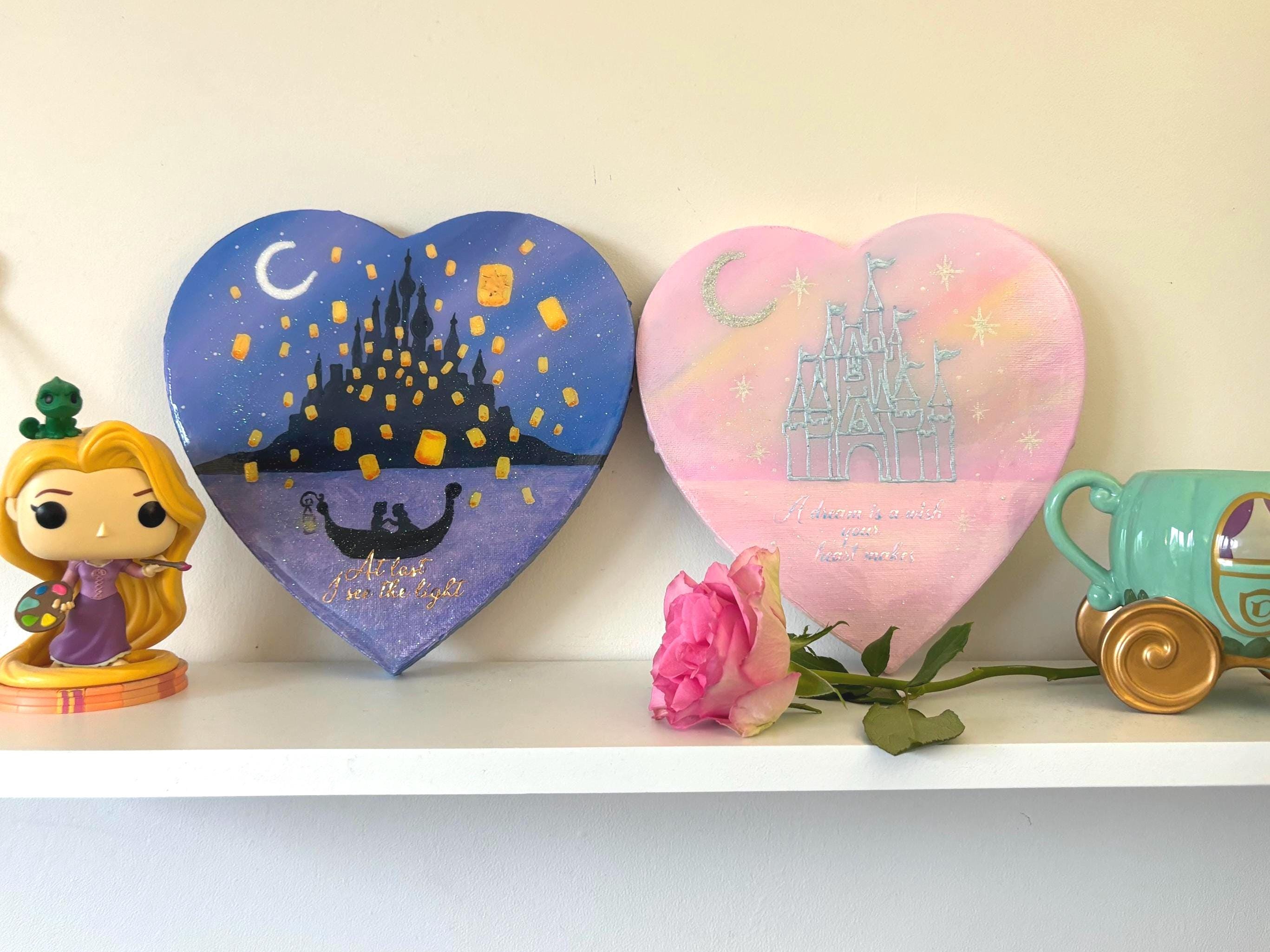 Rapunzel Painting Canvas Hand Painted - Etsy