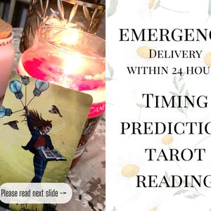 Time Frame Tarot Reading - Emergency Delivery Within 24 Hours