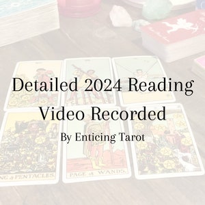 2024 Year Ahead Tarot Reading - In Depth & Detailed - 2024 Predictions Looking Into Love, Money, Career And Everything Else!