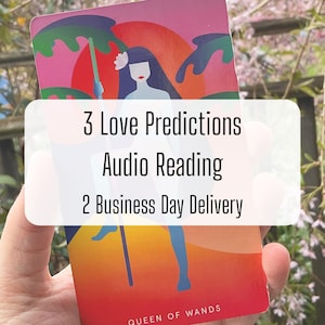 Lettura dei tarocchi con 3 previsioni d'amore - Consegna in 2 giorni lavorativi