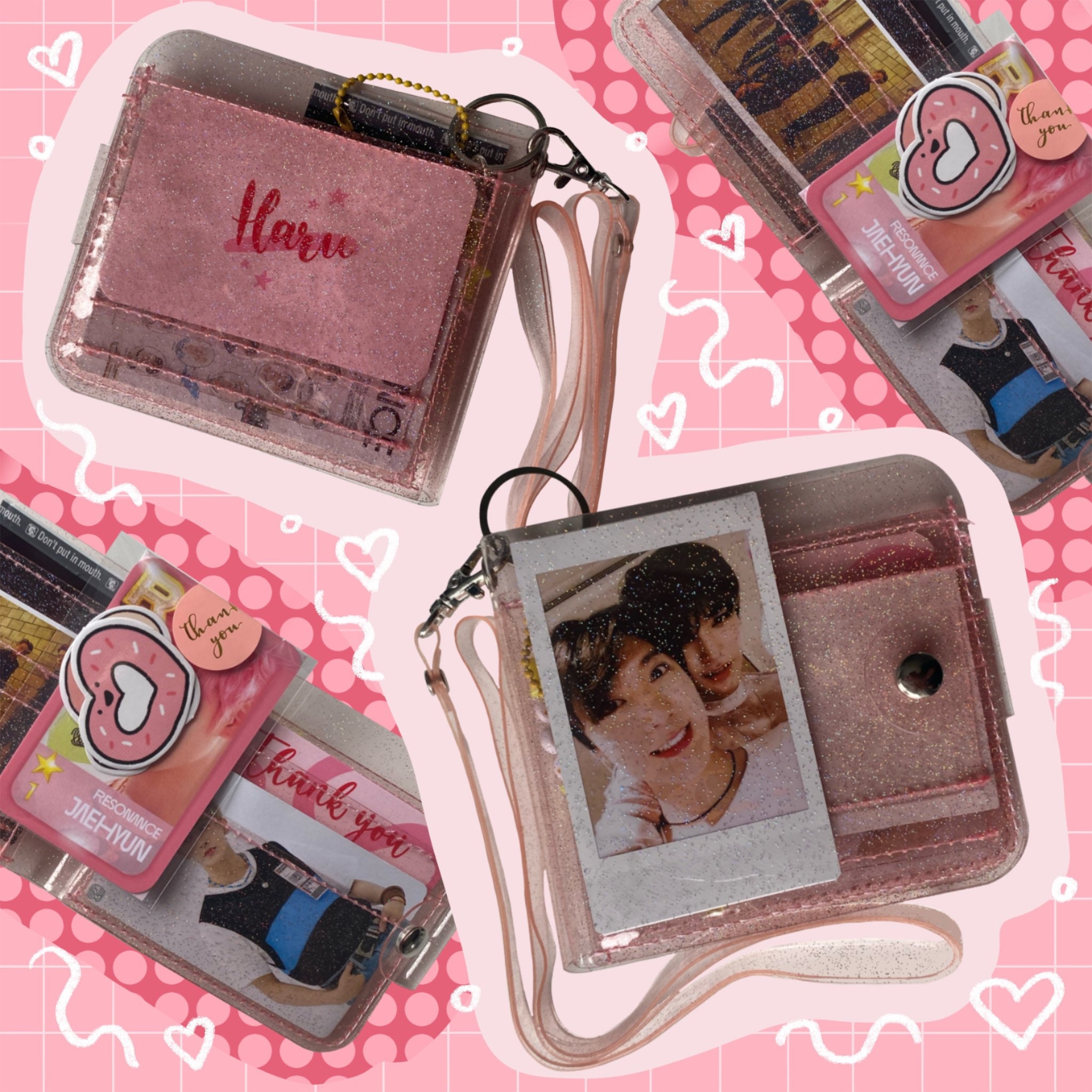 Kpop jelly wallets (READ DESCRIPTION)