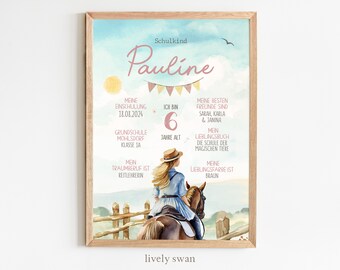 Milestone board for school enrollment, school enrollment board, girl #150