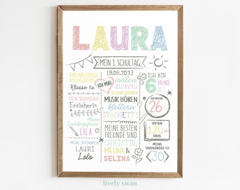 Tableau d'inscription scolaire, tableau d'inscription scolaire, cadeau de rentrée scolaire #114
