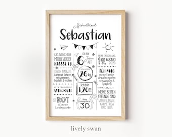 Tableau jalon pour la rentrée scolaire, commission scolaire rentrée, cadeau pour la rentrée #133