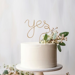 Cake topper made of wire, handmade, lettering made of wire, cake topper, cake topper, engagement, wedding